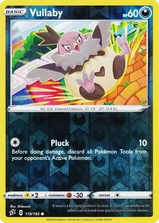 Rebel Clash Vullaby #119/192 reverse holo